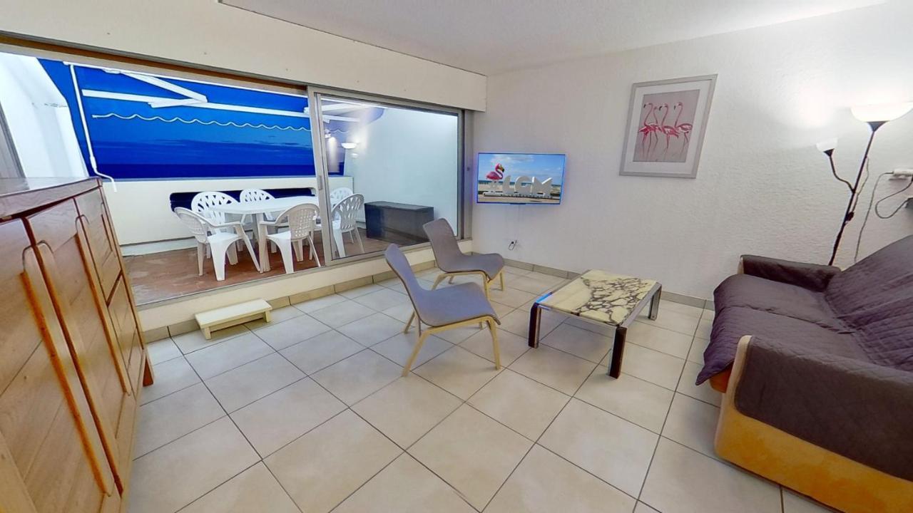 Cnn Ulysse 1 - Appartement Vue Mer Avec Garage ลา กร็องเดอ-ม็อต ภายนอก รูปภาพ